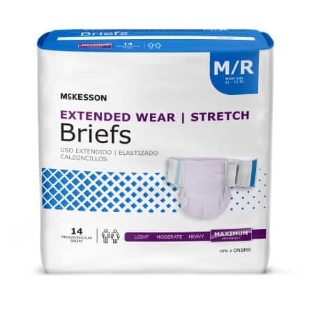 McKesson Extended Wear Tab Closure Disposable Briefs